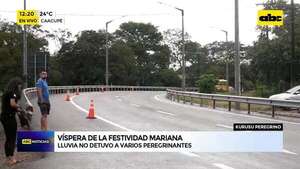 Video: Víspera de la festividad Mariana  - ABC Noticias - ABC Color