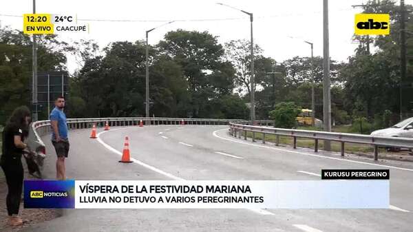 Video: Víspera de la festividad Mariana - ABC Noticias - ABC Color