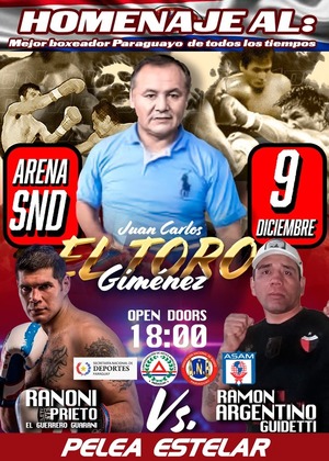 Este sábado es el homenaje al Toro y retorno de Ranoni en la SND Arena - La Tribuna