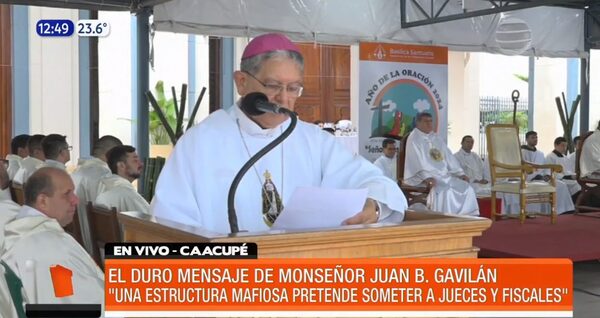 #Caacupé2023 | Duro mensaje en víspera de la festividad | Telefuturo