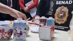 Incautan cocaína oculta en regalos navideños que tenían como destino Francia - Noticias Paraguay