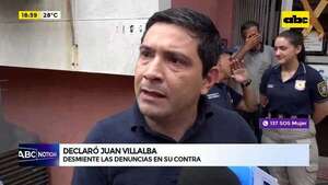 Video: Juan Villalba declaró en fiscalía - ABC Noticias - ABC Color