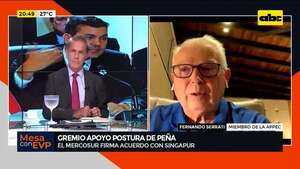Gremio apoyo postura de Santiago Peña: Mercosur firma acuerdo con Singapur  - Mesa de Periodistas - ABC Color