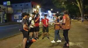 Peregrinos fueron asistidos en el puesto de la Municipalidad de Capiatá - Nacionales - ABC Color