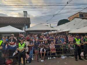 Caacupé: peregrinos quedan sin poder llegar a la misa debido a custodios de Santi Peña - Nacionales - ABC Color