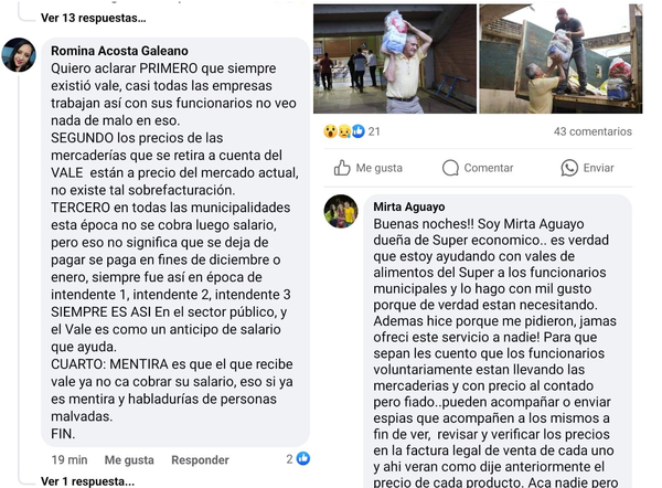 Nelson Cano entrega vale para retirar mercaderías del negocio de su expareja - La Clave