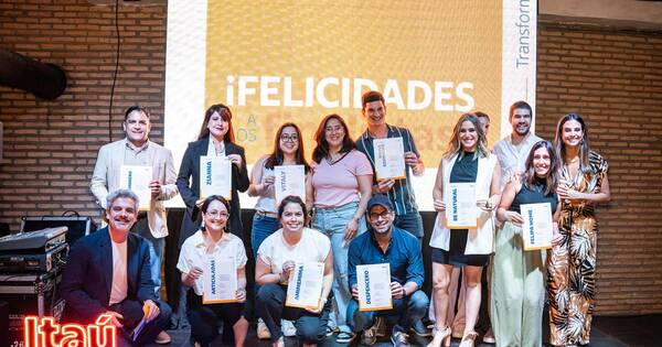 La Nación / Premiaron a los ganadores de la tercera edición de Itaú Transforma
