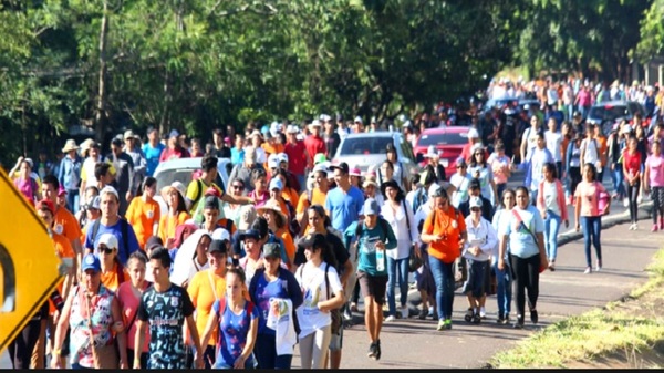 Casi 10.000 peregrinos recibieron asistencia médica en Caacupé - Noticias Paraguay