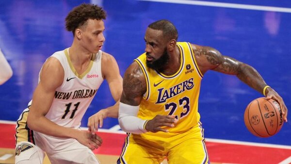LeBron arrasa en Las Vegas y Lakers jugarán la final de la Copa de NBA