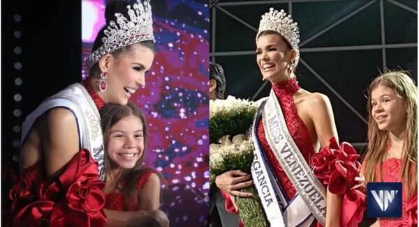 ¡HISTÓRICO! Mamá con hija de 11 años se coronó Miss Venezuela
