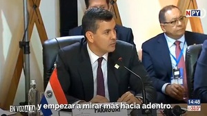 Peña pide “maximizar” el potencial del Mercosur con hidrovía y ruta Bioceánica - Noticias Paraguay