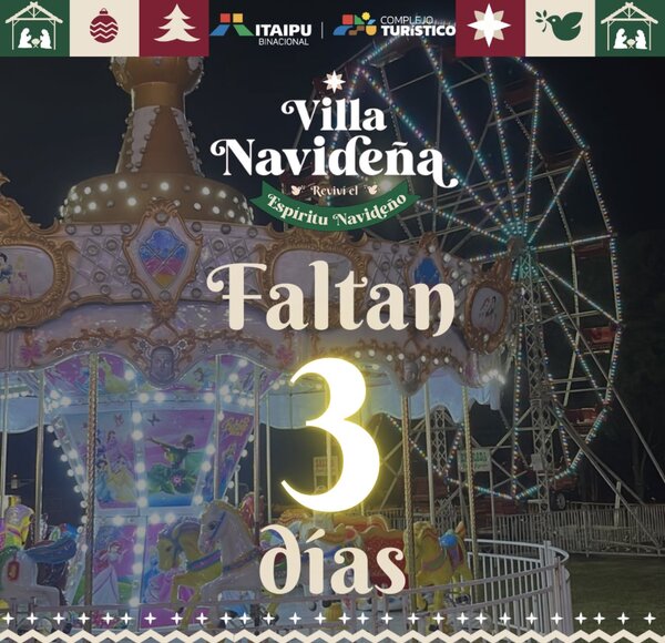 Villa Navideña se habilitará el lunes - ADN Digital