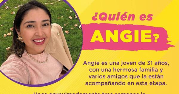 La Nación / Harán una campaña solidaria “Go Angie” este próximo lunes