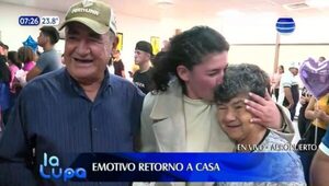 Emotivo retorno a casa | Telefuturo