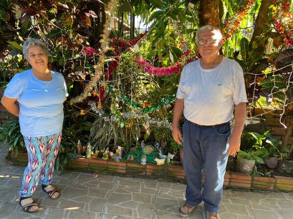 Años de tradición familiar: Armar el pesebre al estilo “yma guare” cada 8 de Diciembre