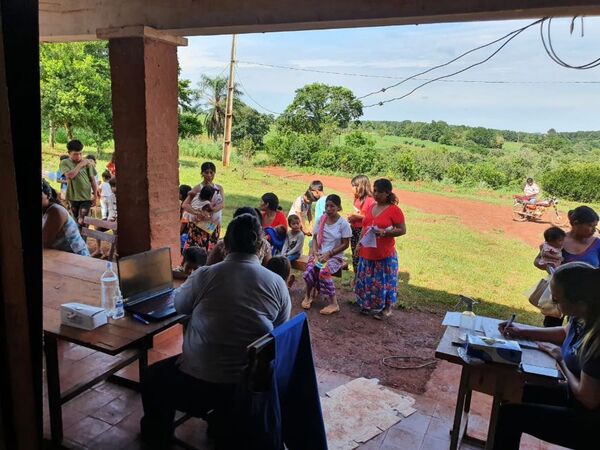Salud Pública realizó de jornada tamización de tuberculosis en comunidades indígenas de Itapúa