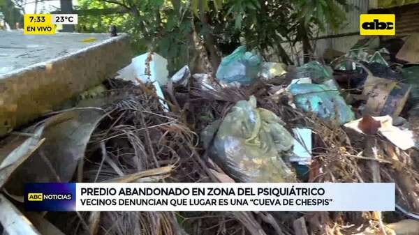 Video: Predio abandonado en zona del psiquiátrico - ABC Noticias - ABC Color