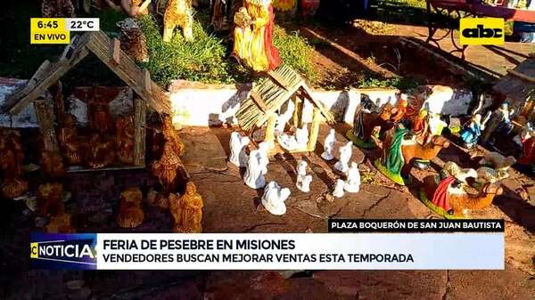 Video: Feria de Pesebre en Misiones - ABC Noticias - ABC Color