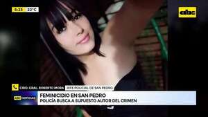 Video: Presunto caso de feminicidio en San Pedro - ABC Noticias - ABC Color