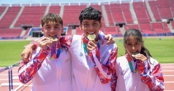 La Nación / Atletas paraguayos lograron tres medallas de oro en juegos sudamericanos de Chile