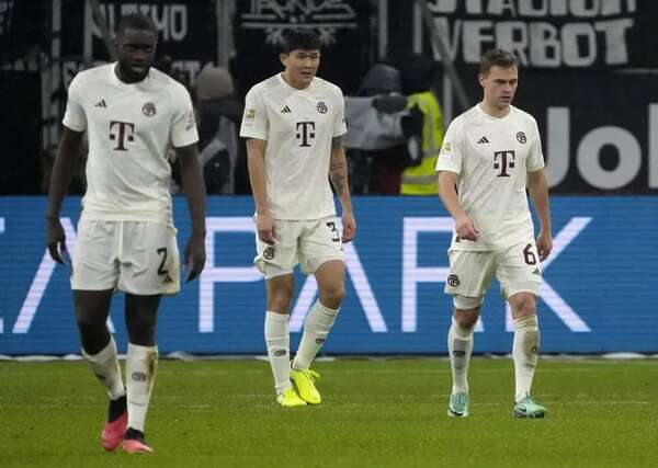 Bayern Múnich perdió 5-1 con el Frankfurt y celebra Leverkusen - Fútbol Internacional - ABC Color
