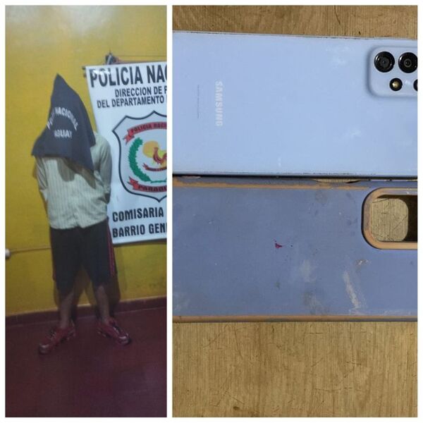 PJC: Detenido por robar celular de una vivienda