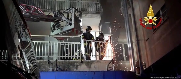 Incendio en hospital deja 4 muertos en Italia | 1000 Noticias