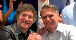 La Nación / “Está bien consciente de la responsabilidad”, dijo Bolsonaro sobre Milei