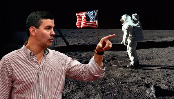 Peña sobre Cartes: «¿Será que el hombre llegó a la Luna?»