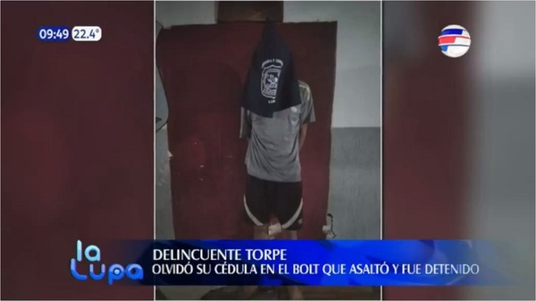 Asaltó a una conductora, olvidó su cédula en el vehículo y lo detuvieron - Noticias Paraguay
