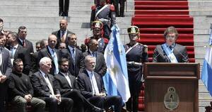 La Nación / “No hay plata” y “no hay alternativa al ajuste”, aseguró Javier Milei