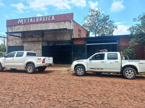 Millonario hurto en una metalúrgica en Cambyretá