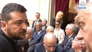 Zelensky se cruzó con Orban, primer ministro de Hungría y aliado de Putin