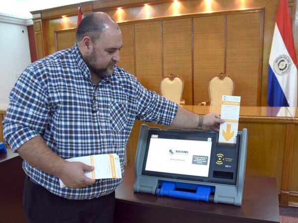 Fausto Von Streber «se cambia la máquina, y se continúa la votación»
