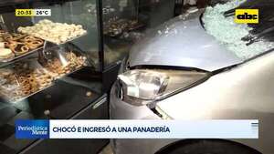 Video: chocó e ingresó a una panadería  - Periodísticamente - ABC Color