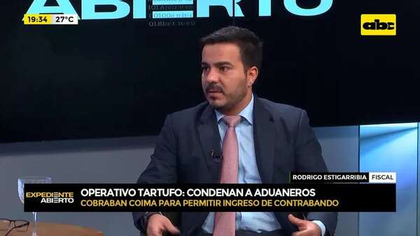 Tartufo: condenan a aduaneros coimeros  - ABC Noticias - ABC Color