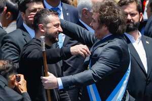 Zelenski a Milei: "Valoramos la libertad, la defendemos y la fortaleceremos juntos" - Mundo - ABC Color
