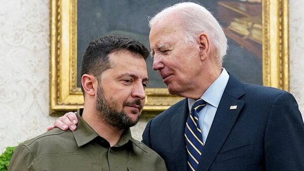 Joe Biden recibirá este martes en la Casa Blanca al presidente de Ucrania, Volodymyr Zelensky