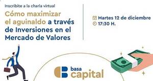 La Nación / Basa Capital te enseña a maximizar uso del aguinaldo