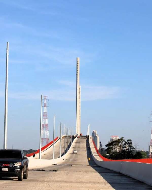 Costoso puente a Chaco’i finalmente no se habilitará para la Navidad - Economía - ABC Color