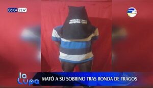 Mató a su sobrino tras ronda de tragos en Ypané | Telefuturo