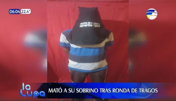 Mató a su sobrino tras ronda de tragos en Ypané | Telefuturo
