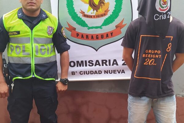 Detienen a infeliz que golpeó a su madre