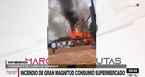 Bomberos trabajaron 8 horas para sofocar incendio de "Almacén 50" en Independencia - Megacadena - Diario Digital