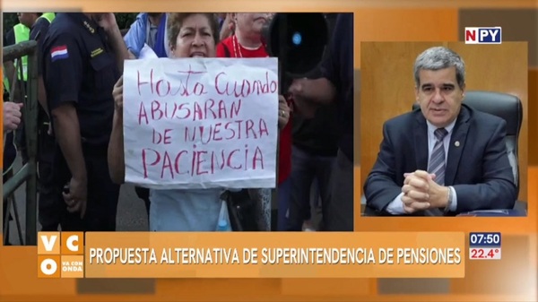 Jubilados plantean alternativa para Superintendencia de Pensiones - Noticias Paraguay
