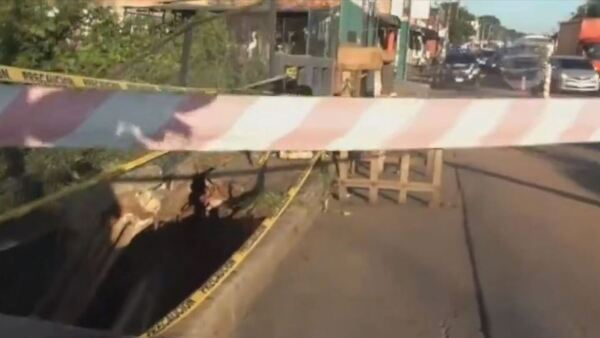 Puente de Acceso Sur se desmorona parcialmente y afecta al tránsito en Ñemby