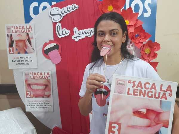 SACA LA LENGUA AL CÁNCER BUCAL.