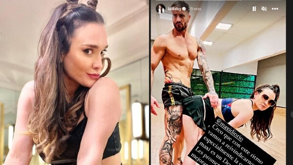 Polémica foto hot de Lali González con su bailarín