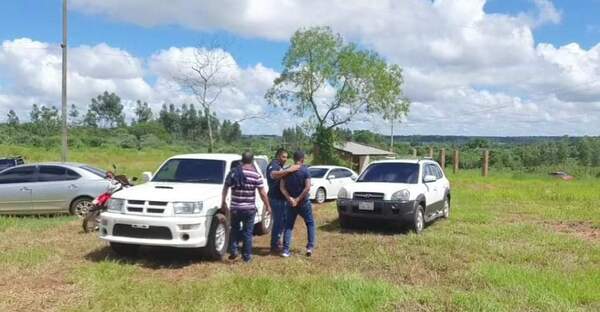 Asaltantes llegaron a local en Caaguazú, tomaron rehenes y luego fueron capturados tras persecución