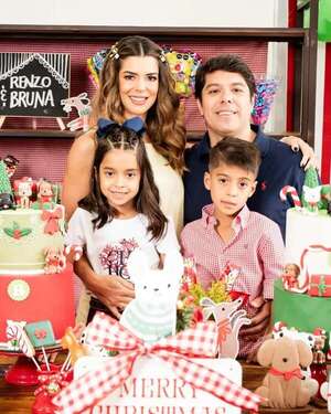 Tere Codas y Didier Arias celebraron el cumple de sus mellis Bruna y Renzo - Gente - ABC Color